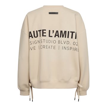 Haute L\' Amitié - New Studio Tie Sweat - Pearl